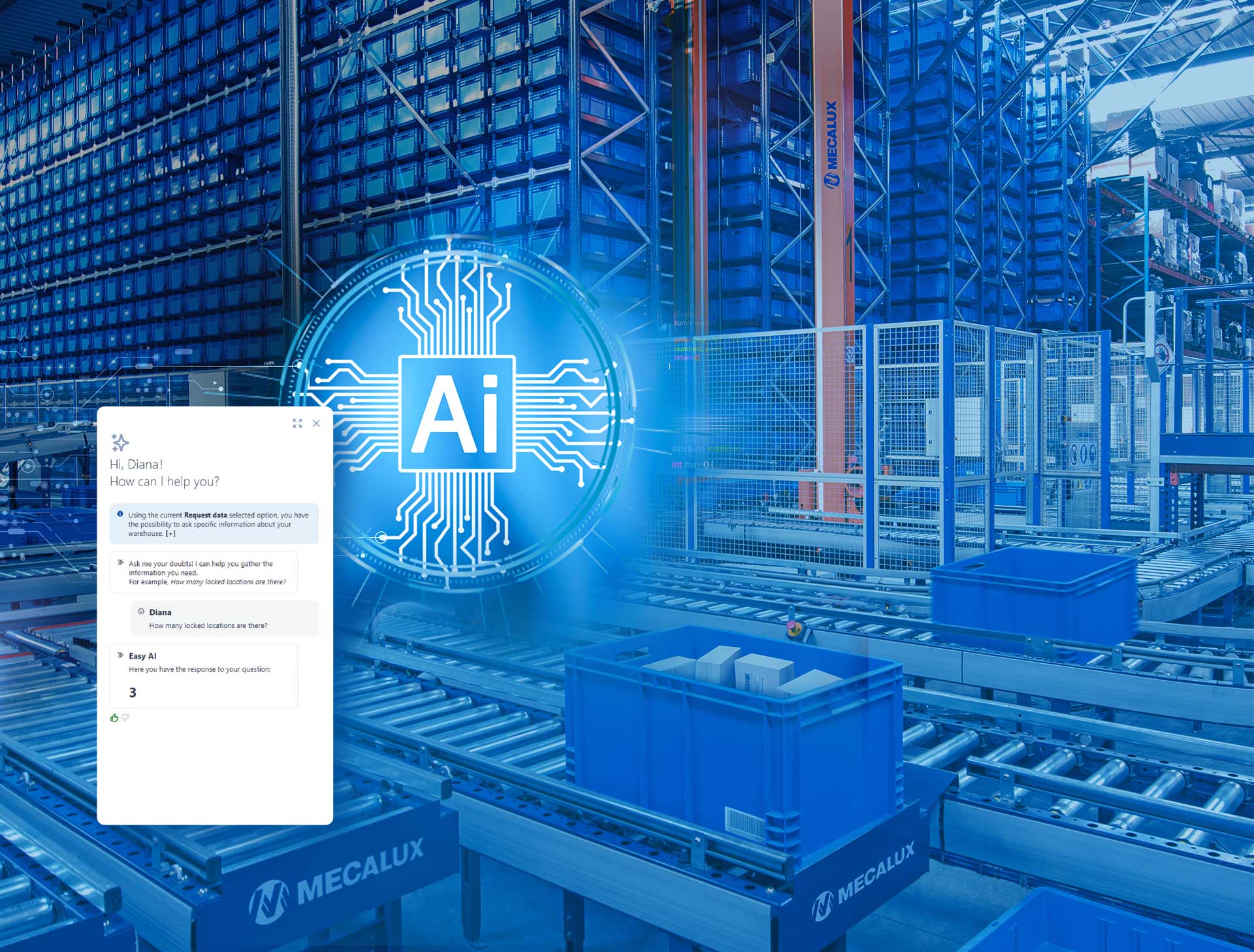 Mecalux Integrates GenAI into Easy WMS, Enabling Chat-Based Warehouse Management