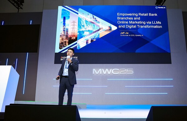 Jeff Jie Showcases Speakly AI’s LLM-Powered Solutions for Retail Banking at MWC 2025